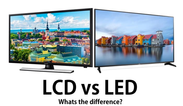 تفاوت led و lcd
